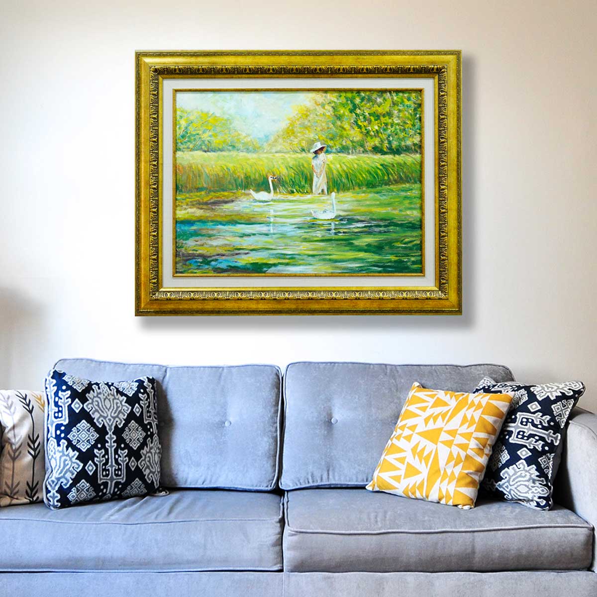 Handmade Oil Painting on Canvas