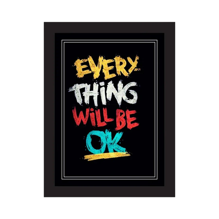 Framed Wall Art Set – 6 Pieces