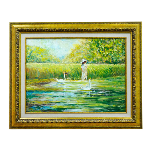 Handmade Oil Painting on Canvas